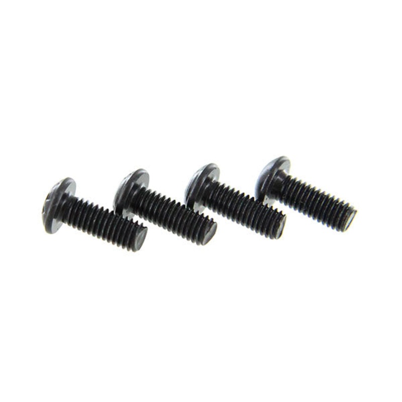 ModMyToys Button Head Cap Screw M3 x 8mm – Black – Pack of 12
