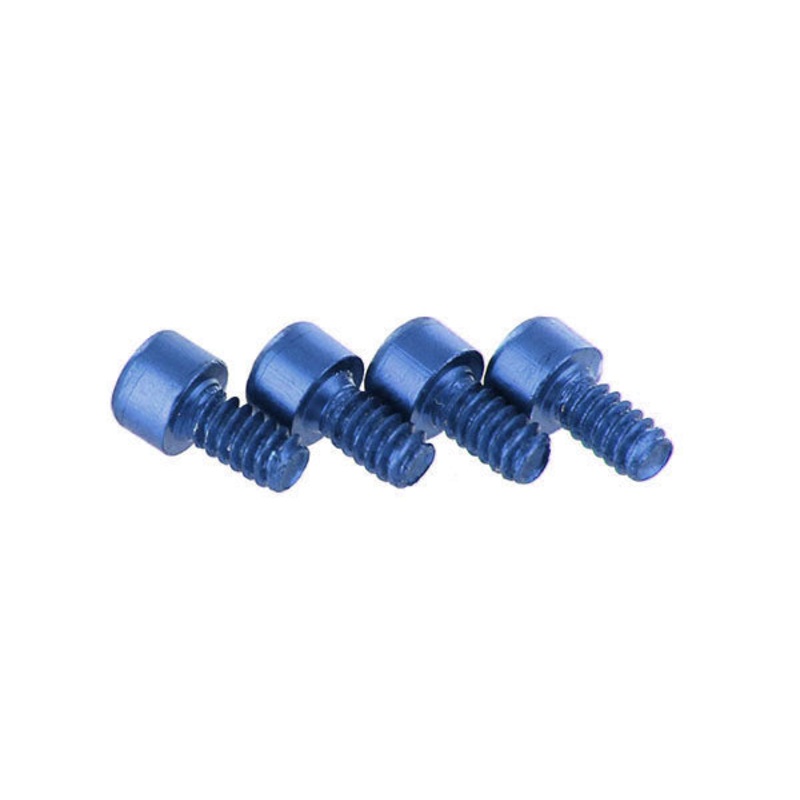 ModMyToys Socket Head Cap Screw 6-32 x 1/4 – Blue – Pack of 12