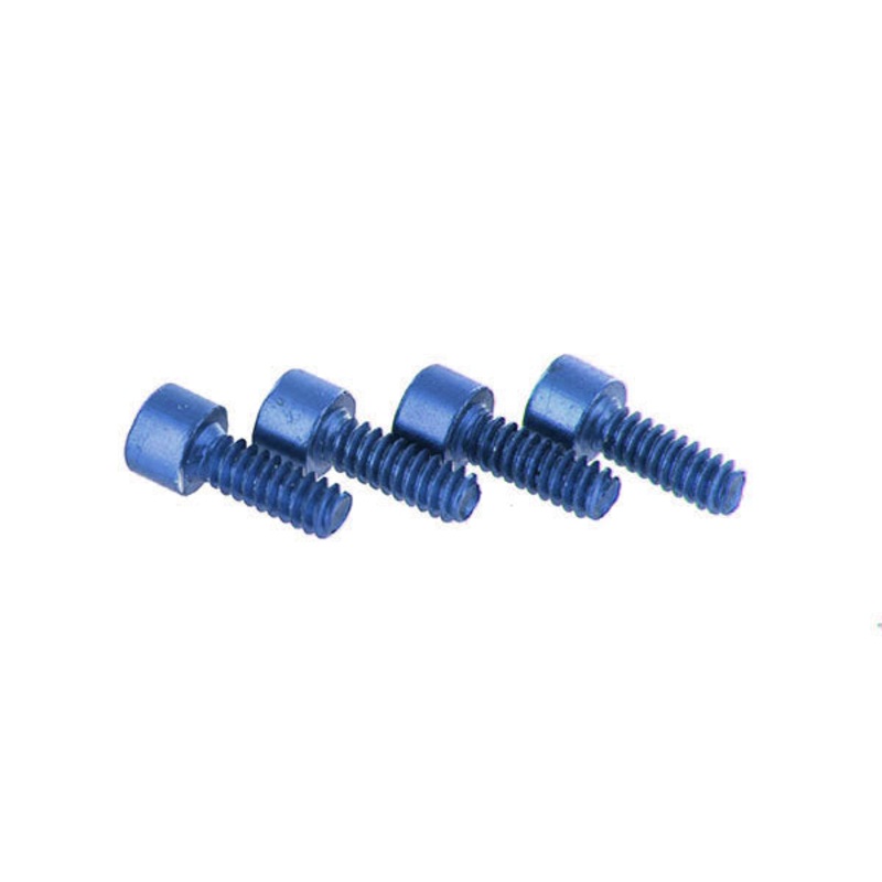ModMyToys Socket Head Cap Screw 6-32 x 3/8 – Blue – Pack of 12