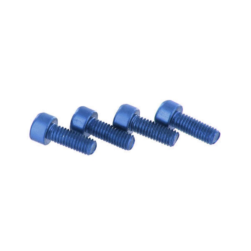 ModMyToys Socket Head Cap Screw M3 x 8mm – Blue – Pack of 12