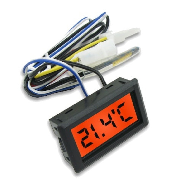 XSPC LCD Temperature Sensor V2 – Orange