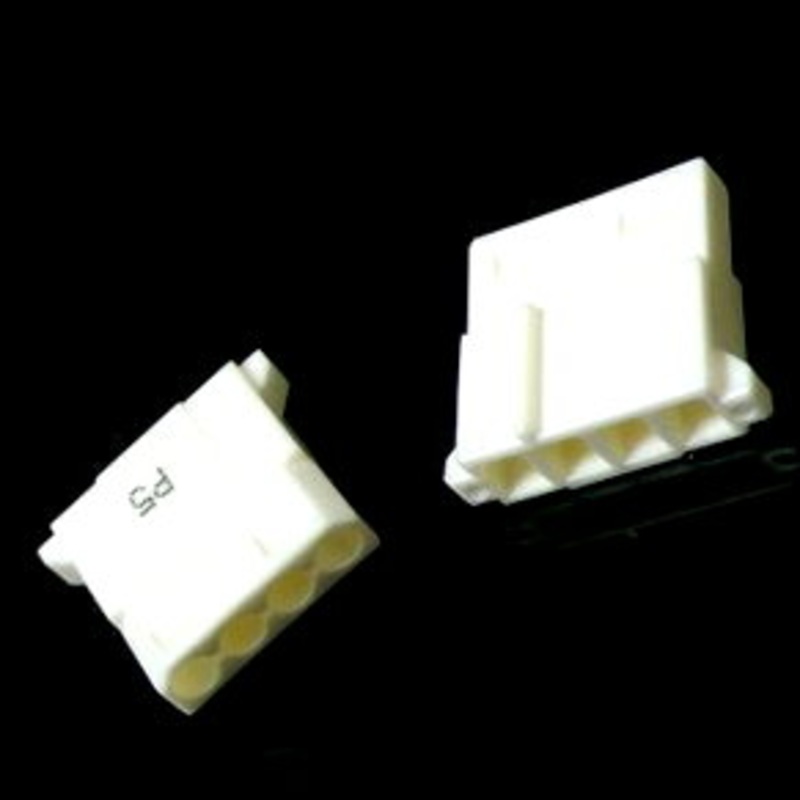 4-Pin PSU Molex Power Female Connector (White)