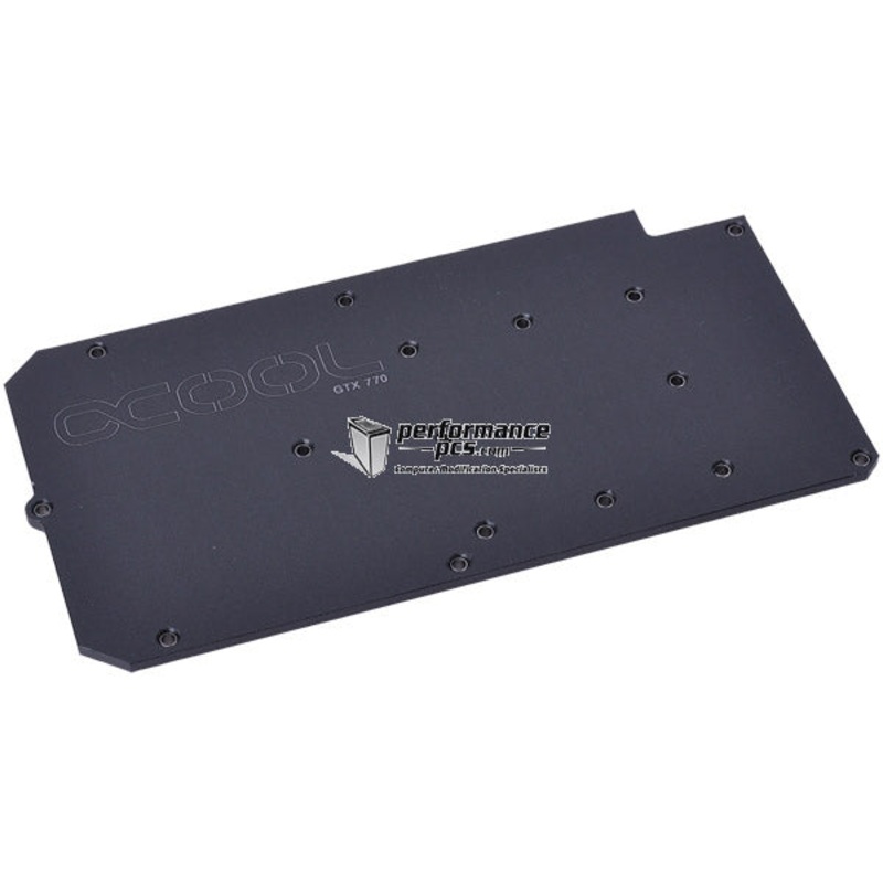 Alphacool NexXxoS NVXP Nvidia Backplate – GTX770 – Black