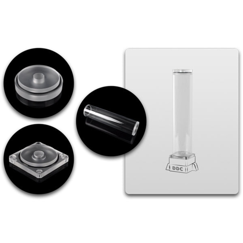 Bitspower Dual / Single DDC Top Upgrade Kit 250 (Clear Acrylic Cap)