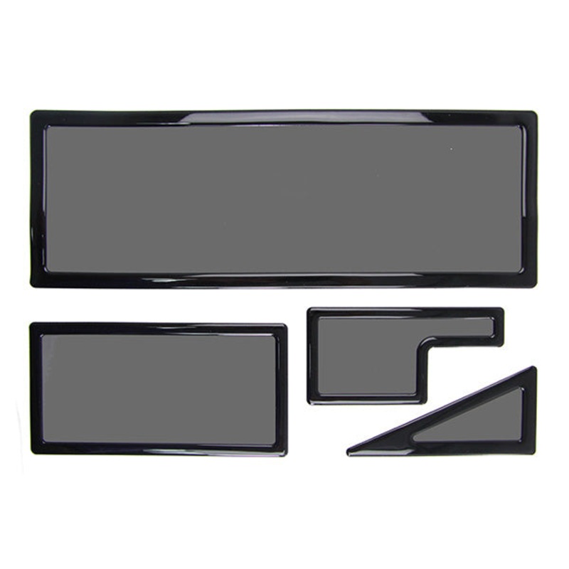 DEMCiflex Magnetic Fan Dust Filter – Custom 4 Piece Set for NZXT Switch 810