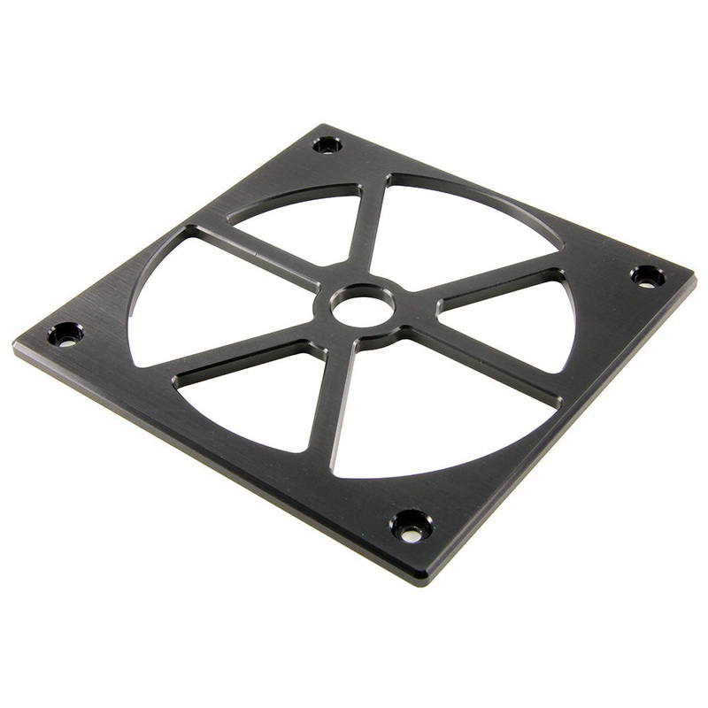 MNPCTech 120mm Machined Billet Theme Fan Grill – Reactor – Black