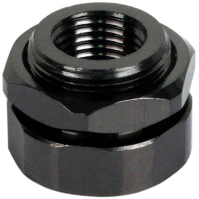Swiftech Lok-Seal Quick Disconnect Non Spill Couplings – Bulkhead End Cap – Black