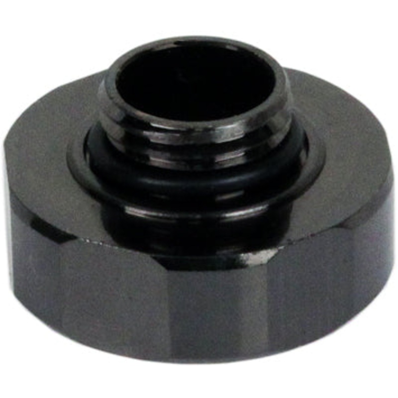 Swiftech Lok-Seal Quick Disconnect Non Spill Couplings – G1/4 Male End Cap – Black
