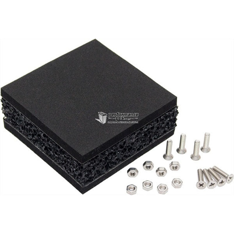 Aquacomputer Shoggy Sandwich Building Kit for Pump Decoupling – Version 2.0 – Black Version