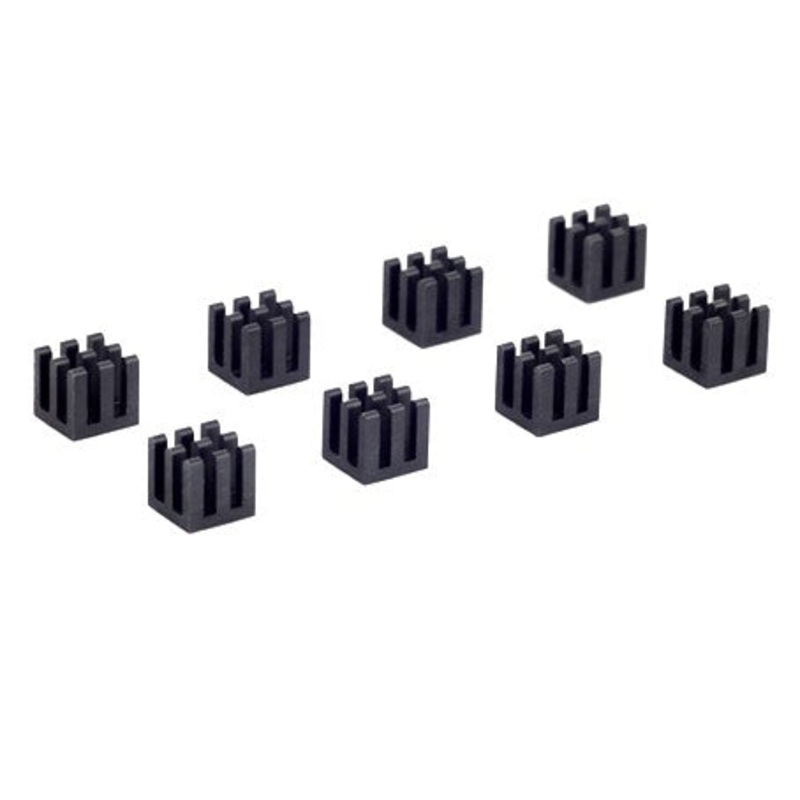 Black Chipset Heatsink (10mm x 10mm x 10mm)
