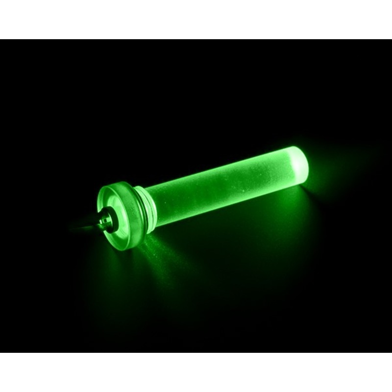 Primochill Clear PMMA Tower Plug 2 – Green LED