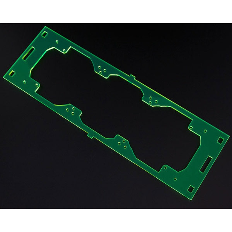 PrimoChill Wet Bench  3x RAD Mount – UV Green