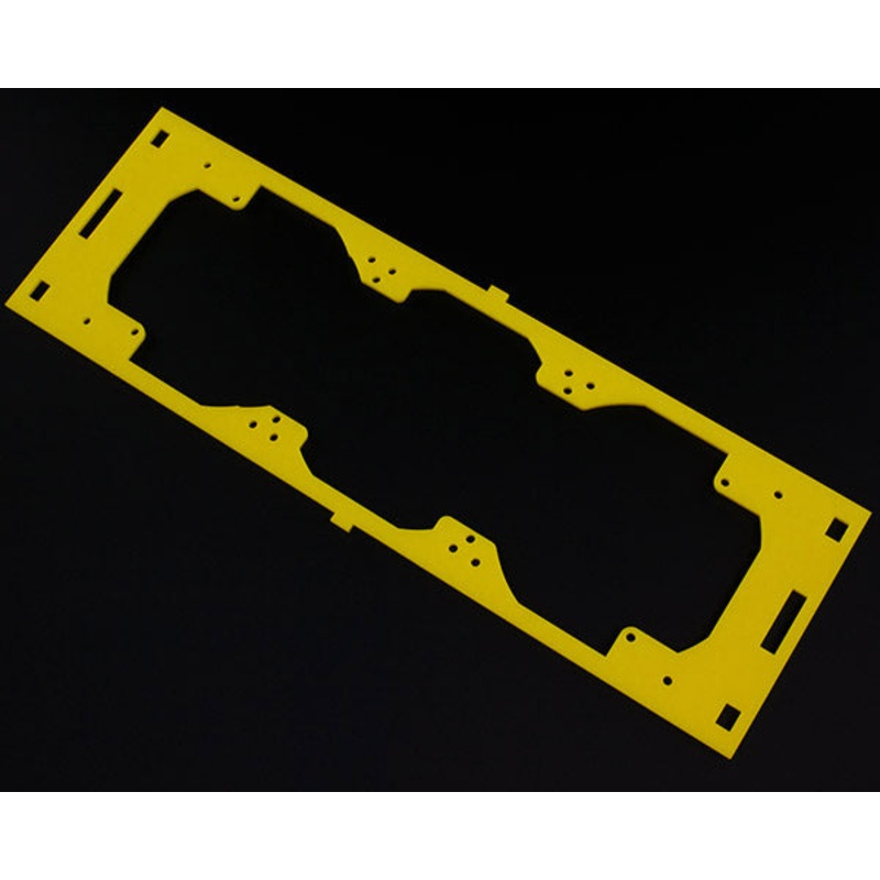 PrimoChill Wet Bench  3x RAD Mount – Yellow