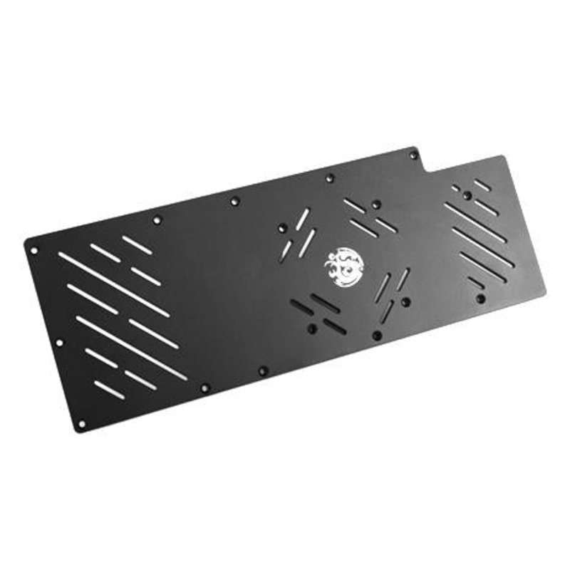 Bitspower Back Cooling Panel (Backplate) AR9290X Carbon Black