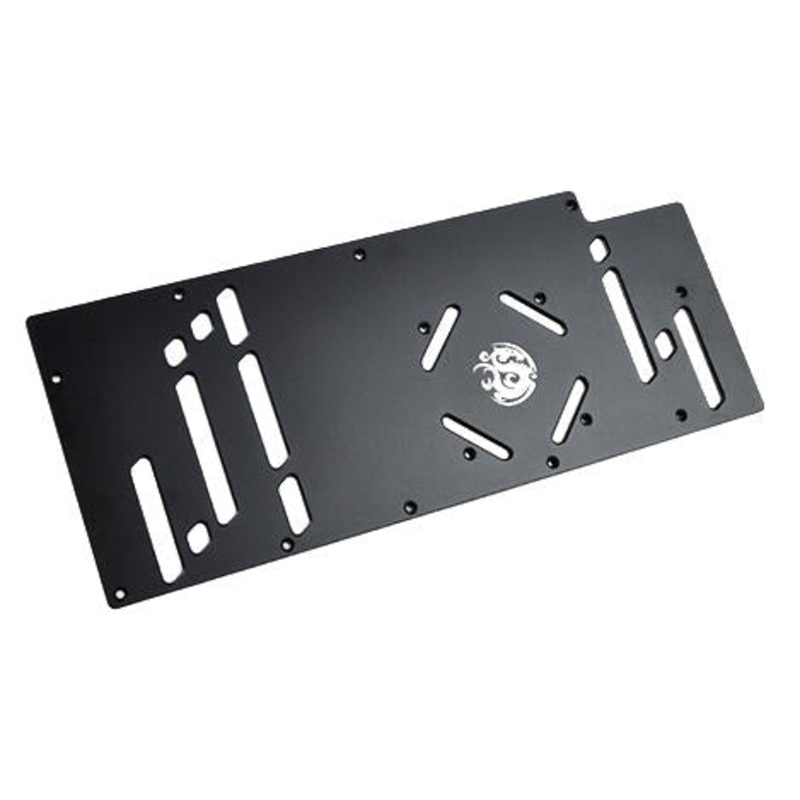 Bitspower Back Cooling Panel (Backplate) AR9290XMLT Carbon Black