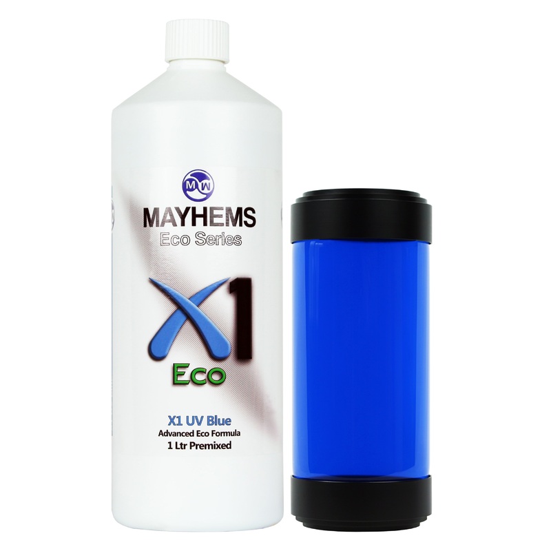 Mayhems X1 Coolant – 1 Liter – UV Blue