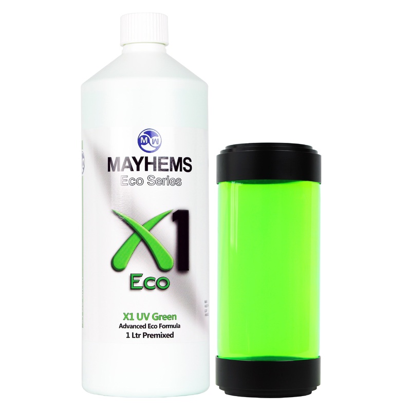 Mayhems X1 Coolant – 1 Liter – UV Green