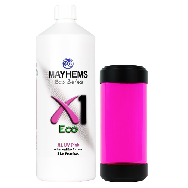 Mayhems X1 Coolant – 1 Liter – UV Pink