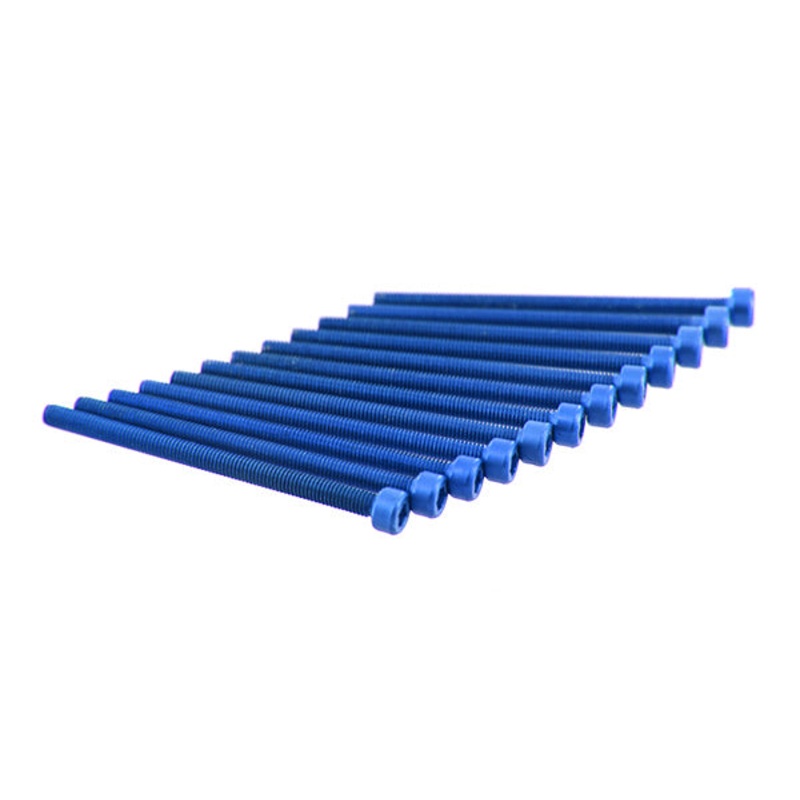ModMyToys Socket Head Cap Screw M3 x 45mm – Blue – Pack of 12