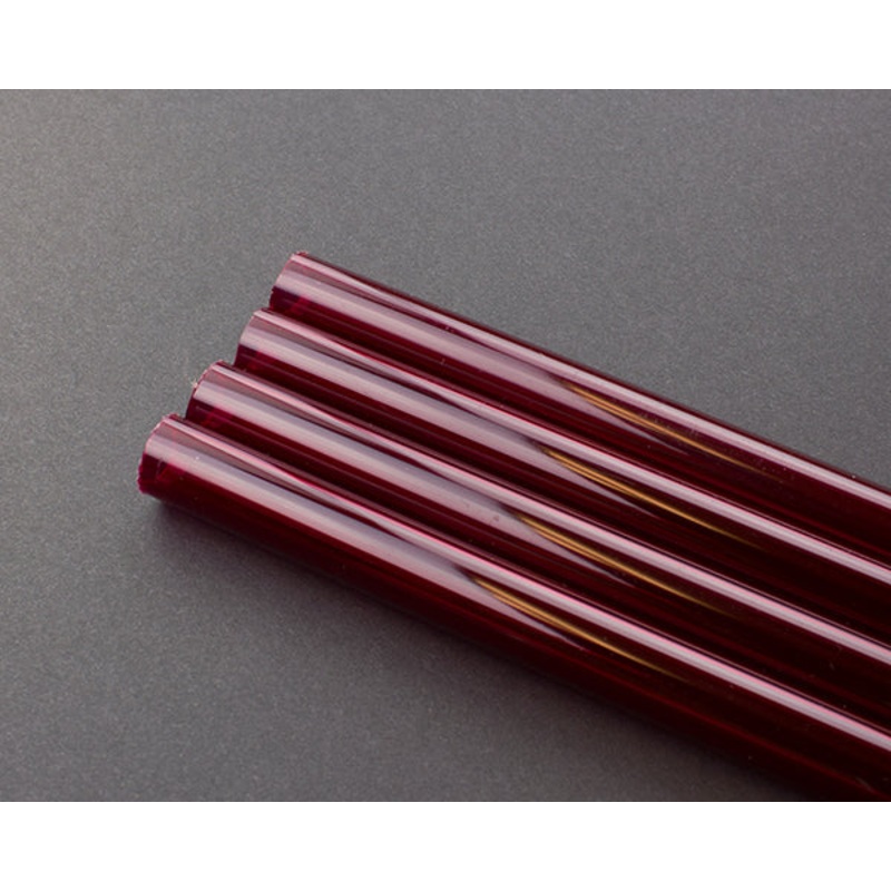 PrimoChill 1/2in Rigid PETG Tubing – 36in – Red (4 Pack)