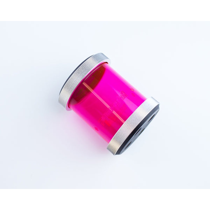 PrimoChill CTR Compression Tube Reservoir System Phase 2 – 80mm UV Red/Pink