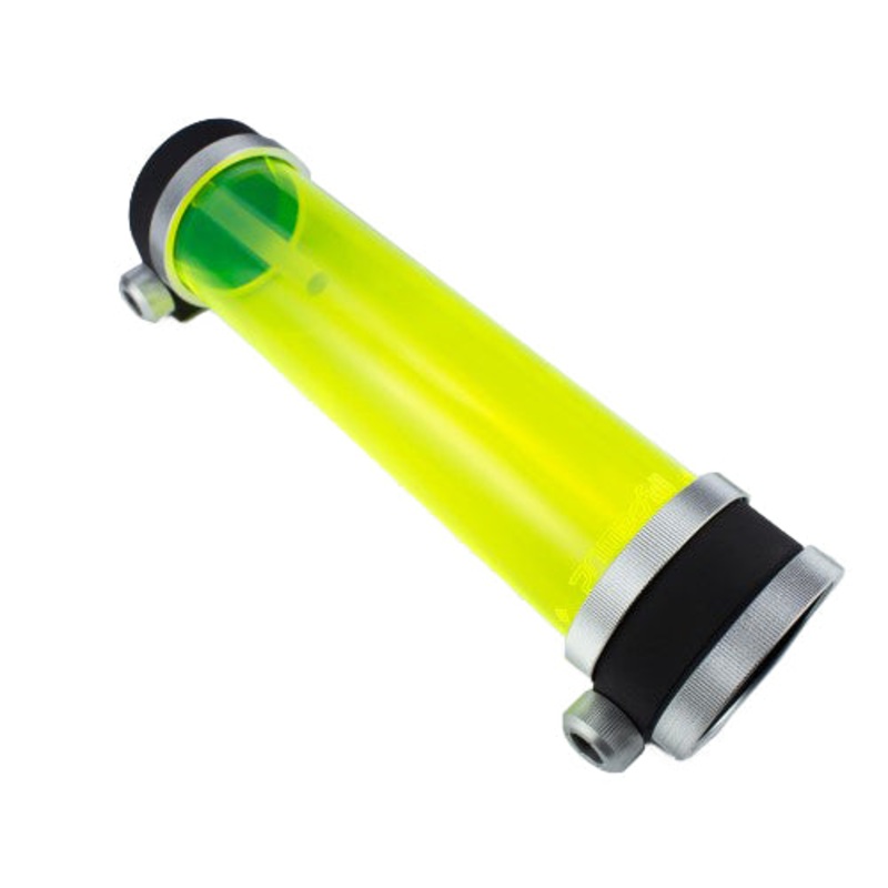 PrimoChill CTR Compression Tube Reservoir System Phase 2 D5 Enabled – 240mm UV Green