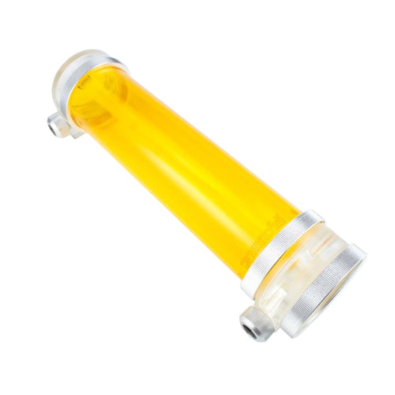 PrimoChill CTR Compression Tube Reservoir System Phase 2 D5 Enabled PMMA – 240mm Amber