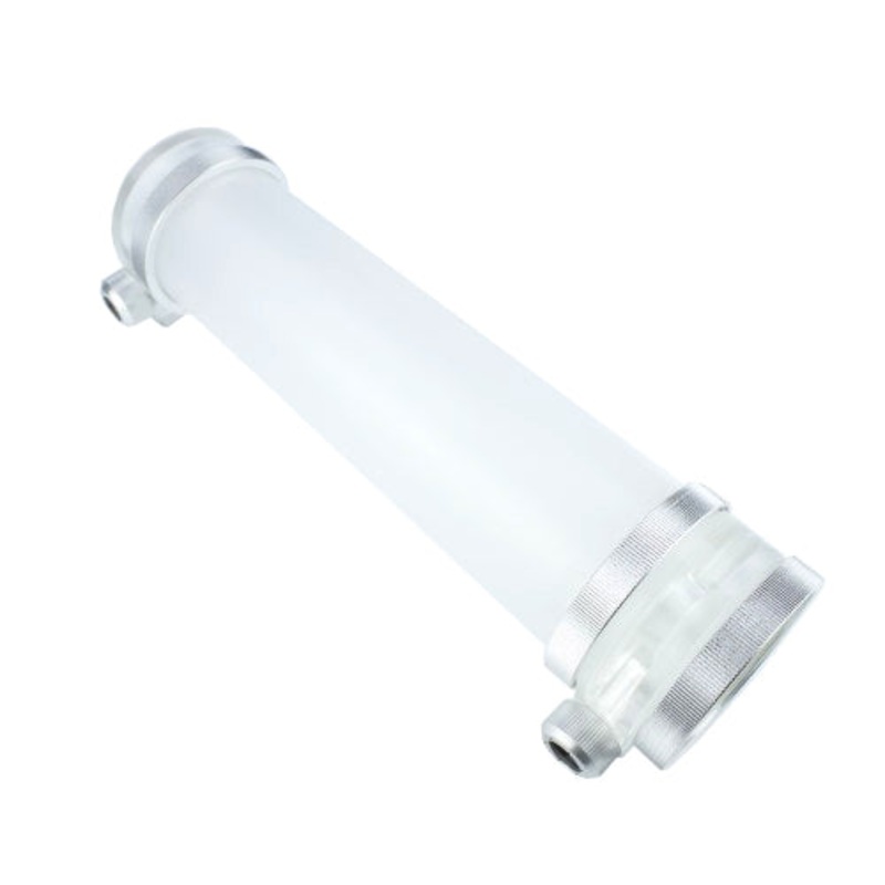 PrimoChill CTR Compression Tube Reservoir System Phase 2 D5 Enabled PMMA – 240mm Frosted