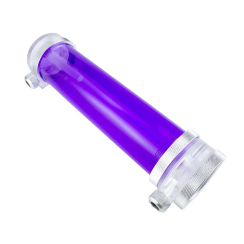 PrimoChill CTR Compression Tube Reservoir System Phase 2 D5 Enabled PMMA – 240mm Purple