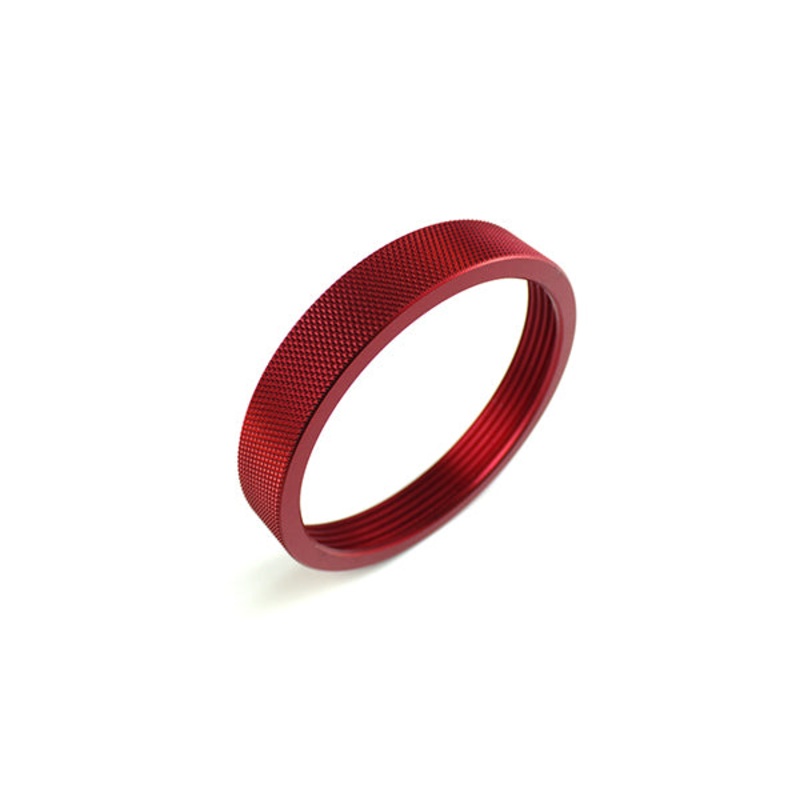 Primochill CTR Phase II Aluminum Ring – Diamond Knurl – Red