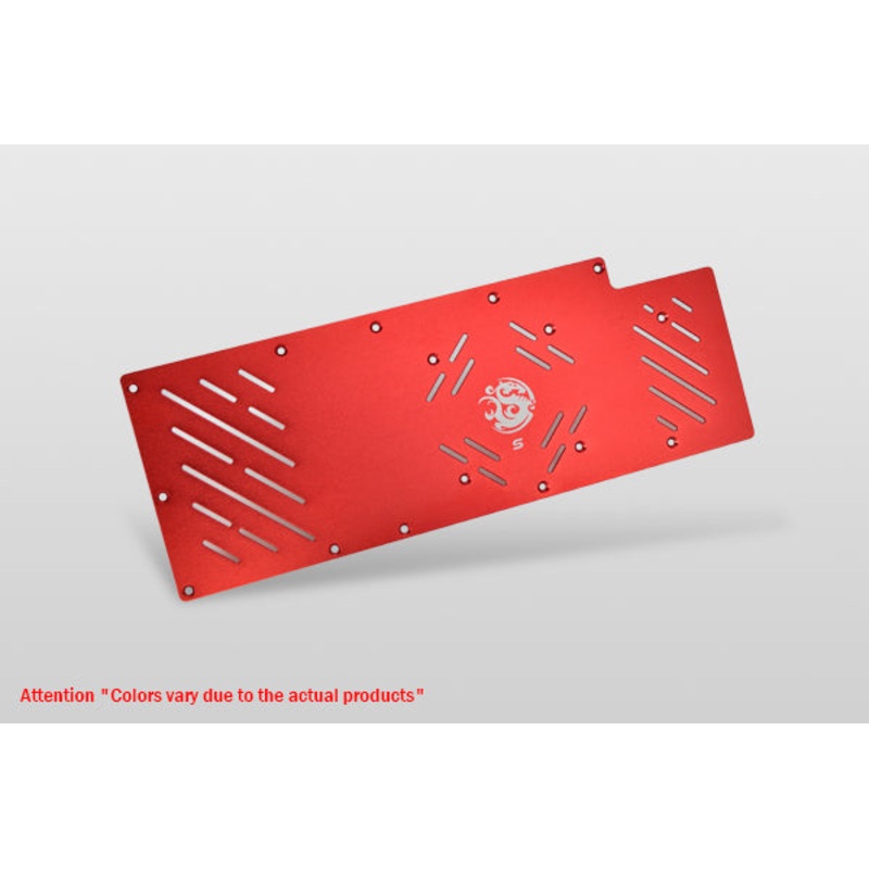 Bitspower Back Cooling Panel AR9290X Red (Ultra Slim)