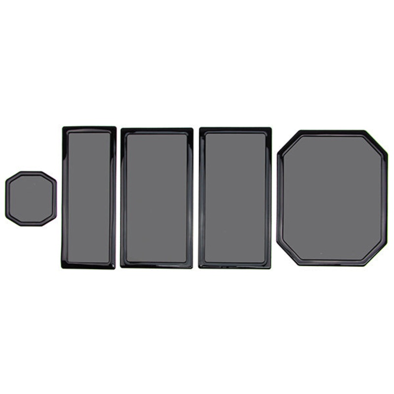 DEMCiflex Magnetic Fan Dust Filter – Custom 5 Piece Set for Cooler Master CM 690 III