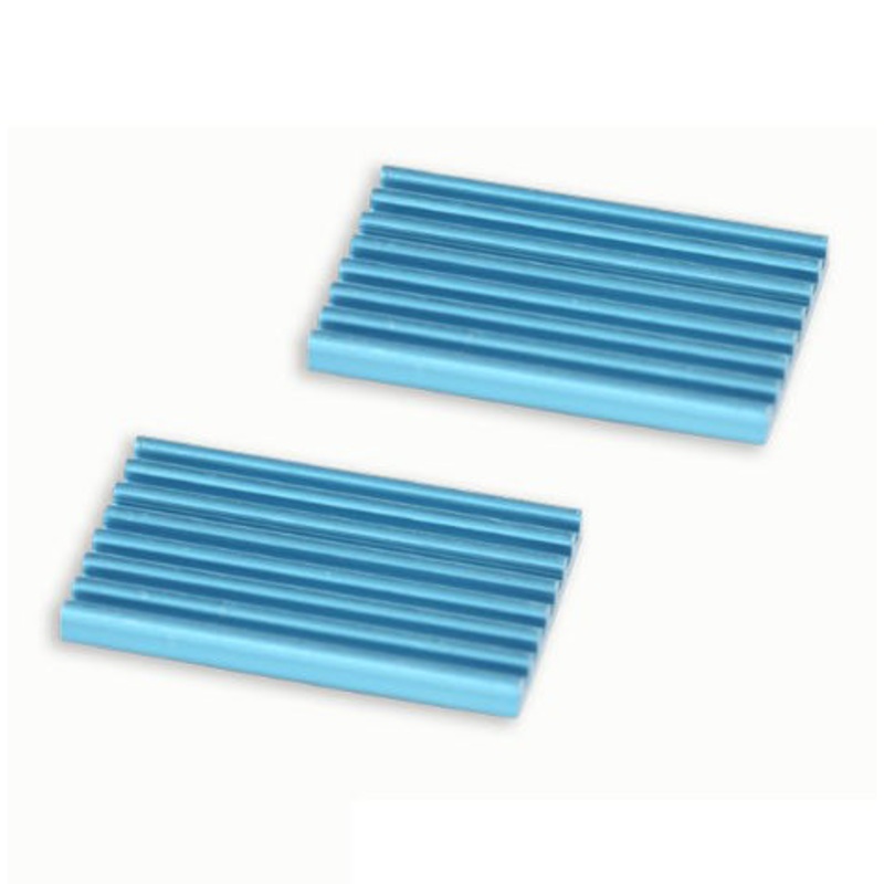 Server Grade Ultra-Thin Blue Heatsink (32mm x 22mm x 3mm)
