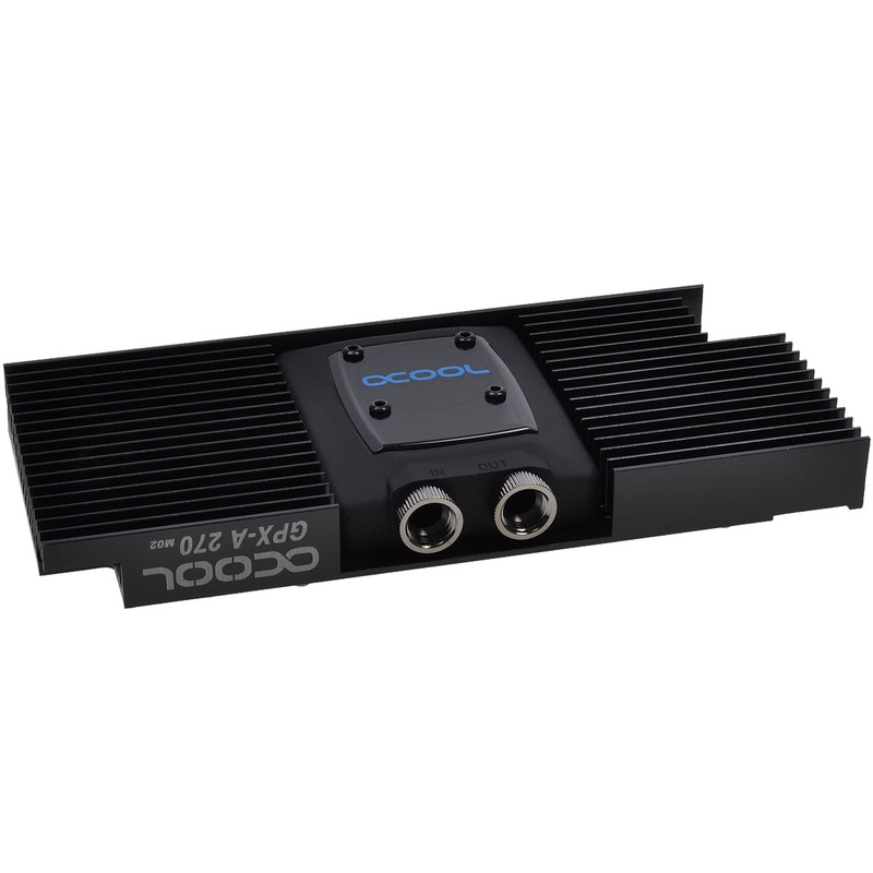 Alphacool NexXxoS GPX – ATI R9 270X M02 – w/ Backplate – Black