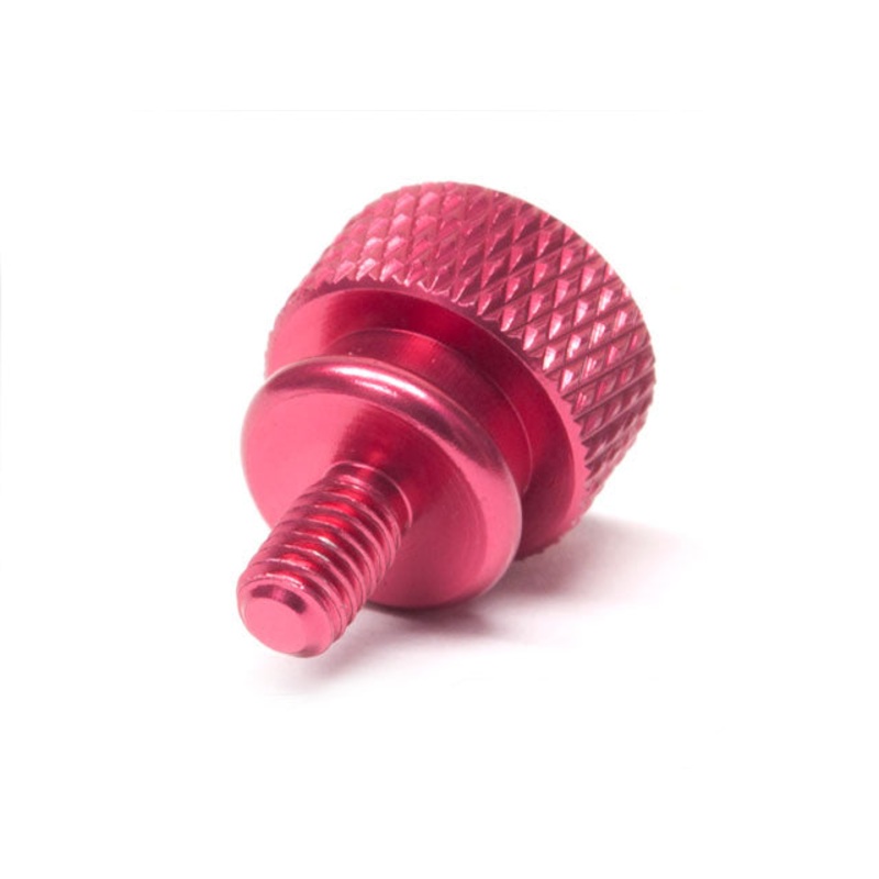 Bitspower M4 Thread Anodized Thumbscrew – Red