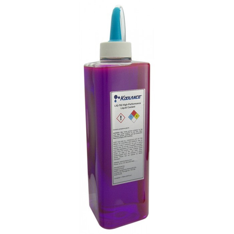 Koolance Liquid Coolant Bottle, 700mL UV Purple