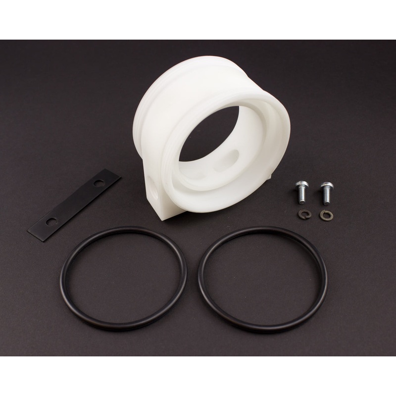PrimoChill CTR Phase II PassThru Coupler – White POM