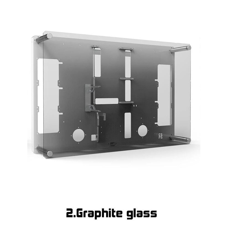 Creative Solutions For Gamers – Hardened Glass Panel-Tinted(Graphite)