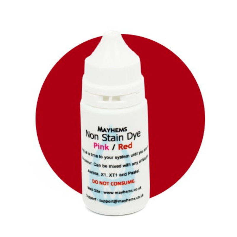 Mayhems Non Stain Pink/Red Dye – 15ml