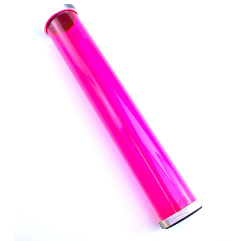 PrimoChill CTR Compression Tube Reservoir System Phase 2 – 360mm UV Red/Pink