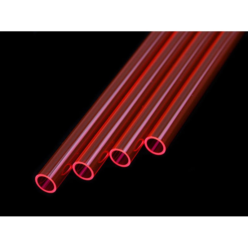 Monsoon PETG Hardline Tube 1/2 x 5/8 – 36 4 Pack – UV Red
