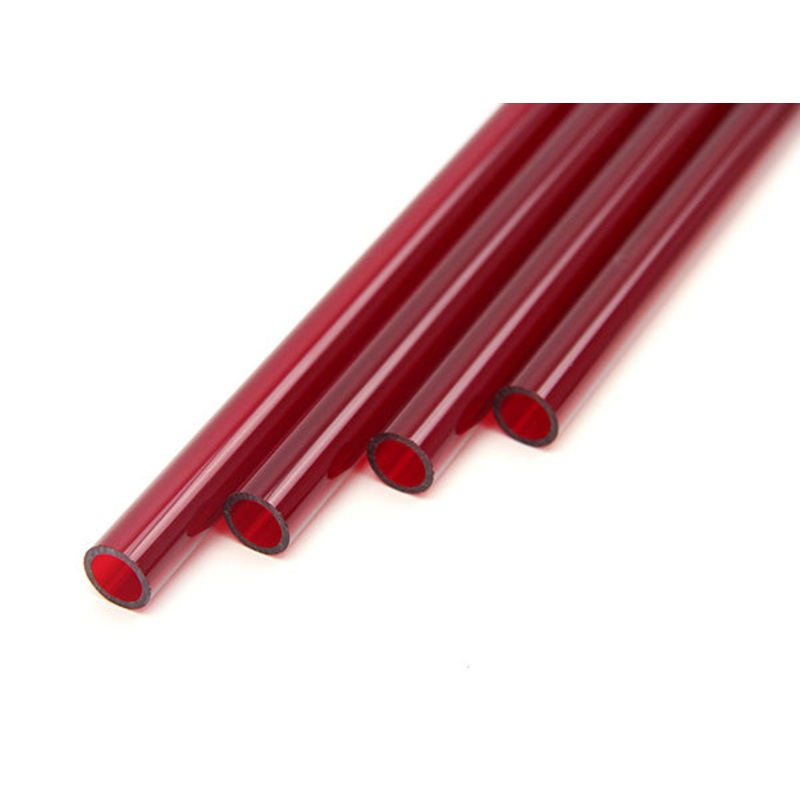 Monsoon PETG Hardline Tube 3/8 x 1/2 – 36 4 Pack – Blood Red