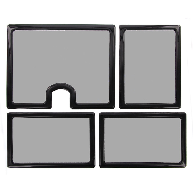 DEMCiflex Magnetic Fan Dust Filter – Custom 4 Piece Set for Cooler Master CM Elite 110