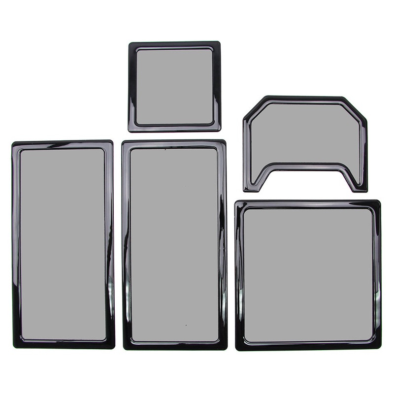 DEMCiflex Magnetic Fan Dust Filter – Custom 5 Piece Set for Azza Genesis 9000