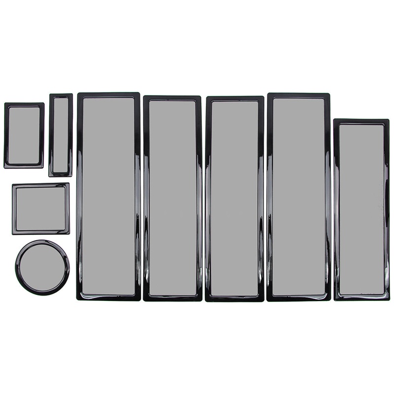 DEMCiflex Magnetic Fan Dust Filter – Custom 9 Piece Set for CaseLabs Magnum MH10