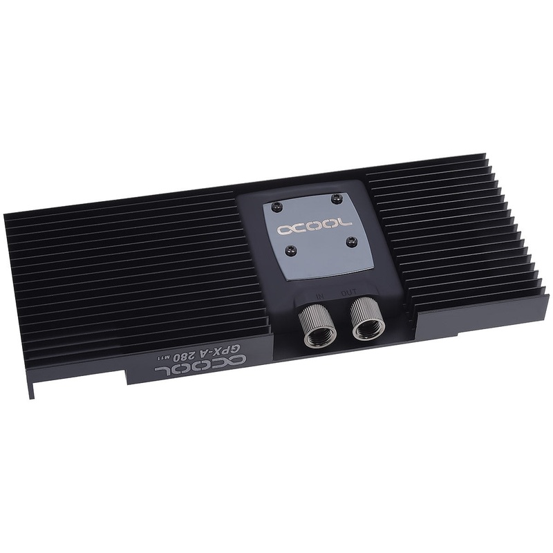 Alphacool NexXxoS GPX – ATI R9 280 M11 – incl. backplate – black