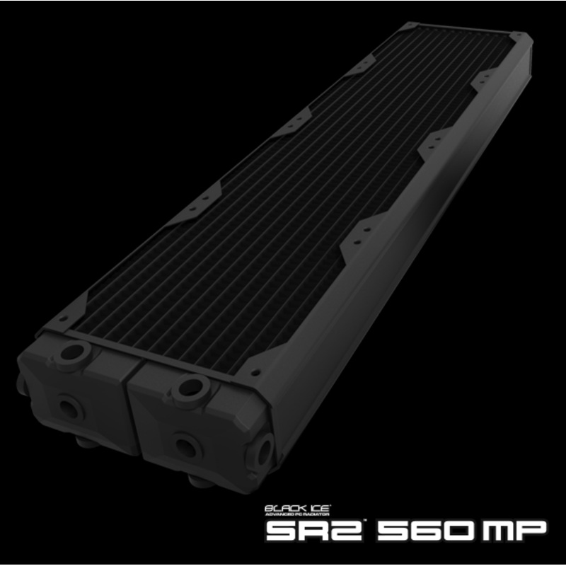 Hardware Labs Black Ice SR2 Multiport Black Carbon Radiator – 560mm