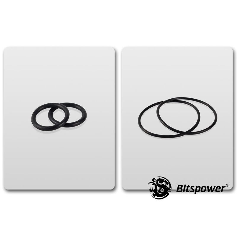 O-Ring Kit For Bitspower Water Tank Z-Multi (Full Clear Acrylic Version) (Black)