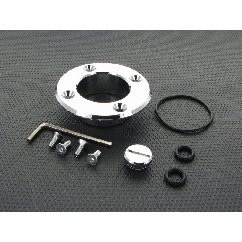 Monsoon MMRS Fill Drain Port Round Cap – Chrome