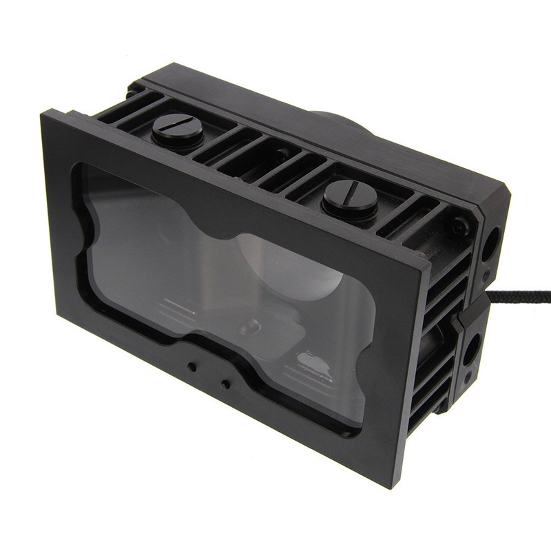 Monsoon Series Two Tube Reservoir Premium – Matte Black